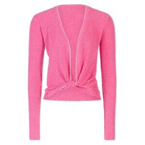 Jacquemus Le Gilet Noue Twist-Front Cardigan, size FR 34 (US 0)